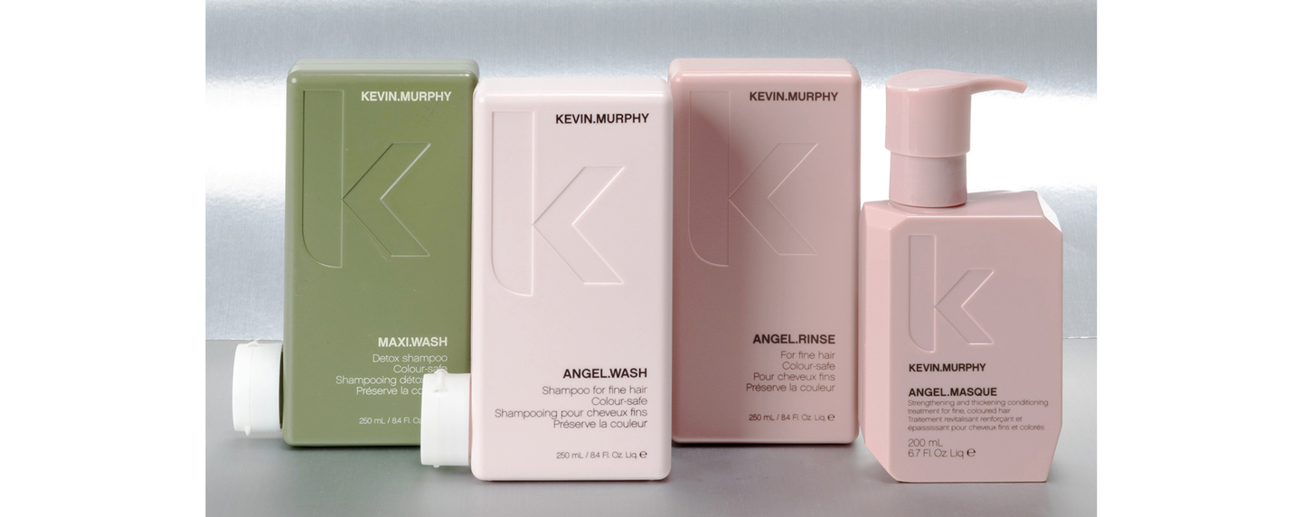 Kevin Murphy volumizing hair care selection with ANGEL.WASH and RINSE